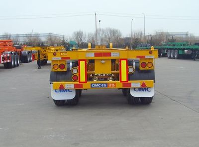 CIMC ZJV9351TJZQD Container transport semi-trailer