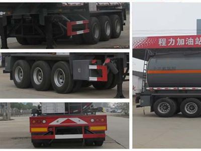 Cheng Liwei  CLW9407GFW Tank transport semi-trailer for corrosive substances