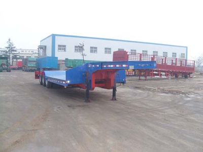 Taicheng  LHT9403TDP Low flatbed semi-trailer