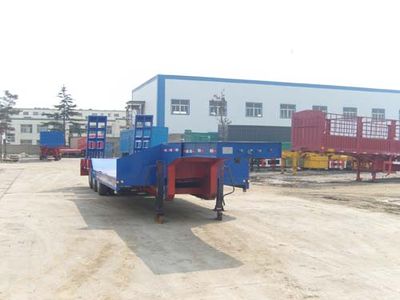 Taicheng  LHT9403TDP Low flatbed semi-trailer