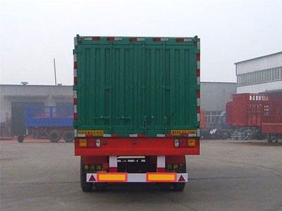 Juwang  ZJW9350XXY Box transport semi-trailer