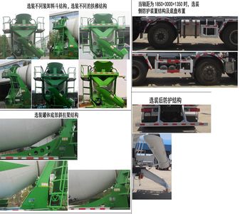 Shenying  YG5318GJBAX1V Concrete mixing transport vehicle