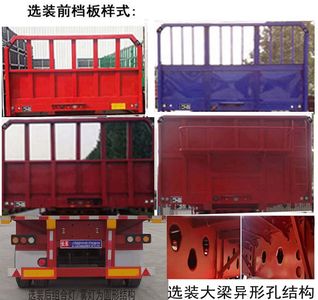 Chenlu  LJT9402TPB Flat transport semi-trailer