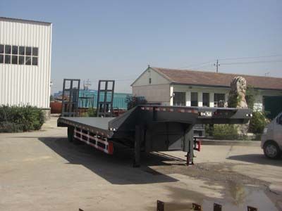 Junqiang  JQ9401TDP Low flatbed transport semi-trailer