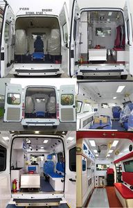 Jianggai brand automobile JX5048XJHMJ6 ambulance