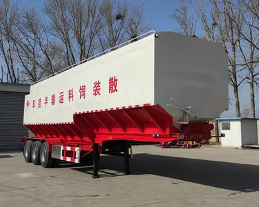 Xinjun brand automobiles ZHY9400ZSL Bulk feed transport semi-trailer