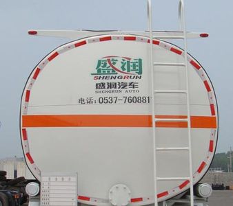 Shengrun  SKW9402GYS Aluminum alloy liquid food transportation semi-trailer