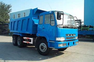 Jiefang Automobile CA3321P2K15T1A80 Flat head diesel dump truck