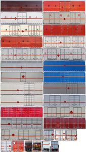 Chusheng  CSC5320XRYD6 Flammable liquid box transport vehicle
