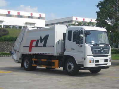 Fulongma  FLM5181ZYSDF6M Compressed garbage truck