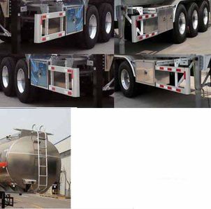 Mastercard SDW9403GYYD Aluminum alloy oil transport semi-trailer