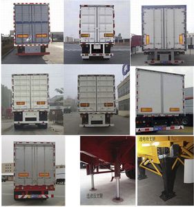 Liangshan Dongyue  CSQ9406XXYA Box transport semi-trailer