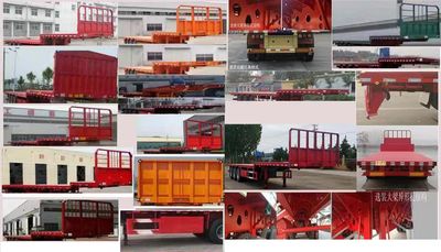 Zhongyu Yunchi  EYC9400TPBE Flat transport semi-trailer