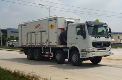 Huifeng Antuo brand automobiles SXH5311THRD2 On site mixed emulsion explosive truck