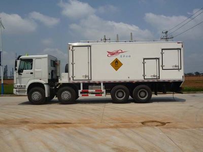 Huifeng Antuo brand automobiles SXH5311THRD2 On site mixed emulsion explosive truck