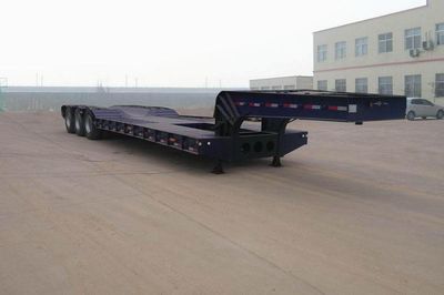 Linzhou  YDZ9400TDP Low flatbed semi-trailer