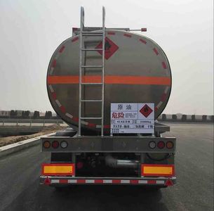 Tianming  TM9407GRYTF2 Aluminum alloy flammable liquid tank transport semi-trailer