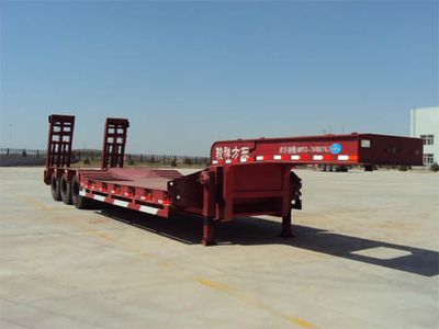 Shaanxi Automobile YLD9400TDP Low flatbed semi-trailer