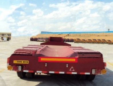 Shaanxi Automobile YLD9400TDP Low flatbed semi-trailer