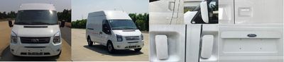 Jiangling Quanshun brand automobiles JX5030XXYTJM5 Box transport vehicle