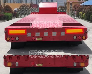 Hongshengda brand automobiles YCY9400TDP Low flatbed semi-trailer