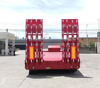 Hongshengda brand automobiles YCY9400TDP Low flatbed semi-trailer