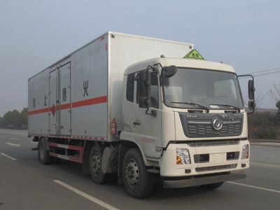 Jiangte brand automobiles JDF5260XRYDFH6 Flammable liquid box transport vehicle