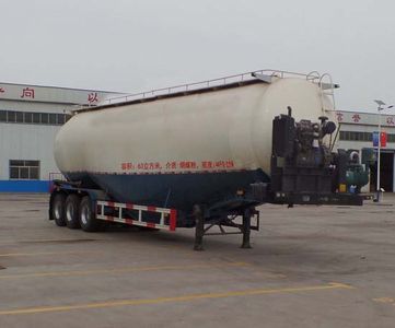 Liangyun brand automobile SLY9403GFL Low density powder material transportation semi-trailer