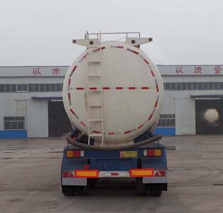 Liangyun brand automobile SLY9403GFL Low density powder material transportation semi-trailer