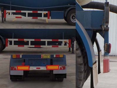 Liangyun brand automobile SLY9403GFL Low density powder material transportation semi-trailer