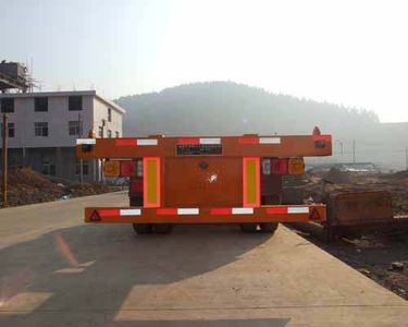 Minfeng  FDF9372TJZK Container transport semi-trailer