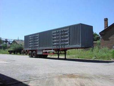 Jinniu  JQC9300XXY Box transport semi-trailer