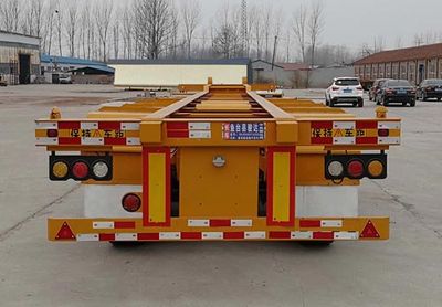 Zhongyu Junda  YJD9400TJZED Container transport semi-trailer