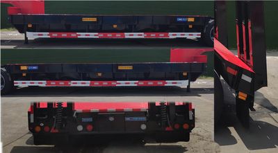 Tonghua  THT9370TDP Low flatbed semi-trailer