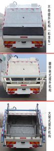 Hualin  HLT5180ZYSEQE6 Compressed garbage truck