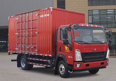 Haowo  ZZ5117XXYH4215F1 Box transport vehicle