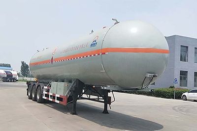 Xinneng Kungang  ZBR9406GYQ Semi trailer for liquefied gas transportation