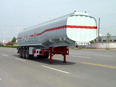 Huajun  ZCZ9290GHY Chemical liquid transportation semi-trailer