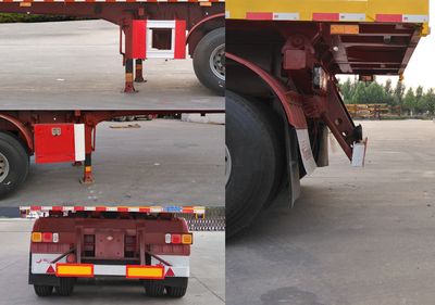 Shuyue  DSY9400ZZXP Flat dump semi-trailer