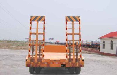 Zhengkang Hongtai brand automobiles HHT9350DP Low flatbed semi-trailer