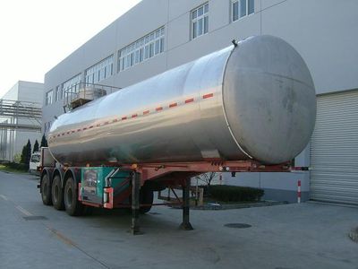 Earth  SHJ9390GHY Chemical liquid transportation semi-trailer