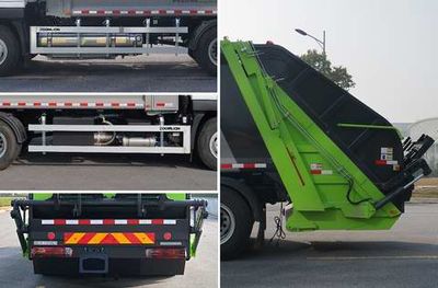 Zhonglian Automobile ZBH5180ZYSBJE6NG Compressed garbage truck