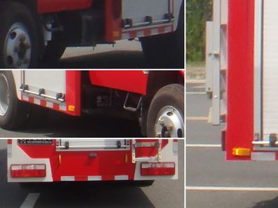 Jiangte brand automobiles JDF5073GXFSG20B Water tank fire truck