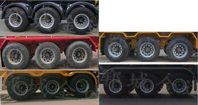 Liangyun brand automobile SLY9381TJZED Container transport semi-trailer