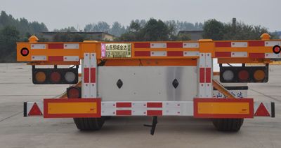 Liangyun brand automobile SLY9381TJZED Container transport semi-trailer