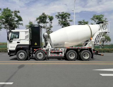 Haowo  ZZ5317GJBV3067Z11SEV Electric exchange type pure electric concrete mixing and transportation vehicle