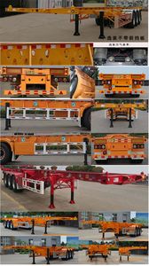 Chengfeng  JCF9400TJZ40 Container transport semi-trailer