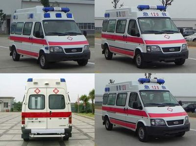 Jiangling Quanshun brand automobiles JX5034XJHZCB ambulance