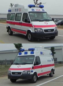 Jiangling Quanshun brand automobiles JX5034XJHZCB ambulance