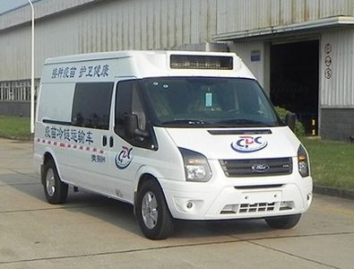 Jiangling Quanshun brand automobiles JX5048XLLMK6 Vaccine cold chain vehicle